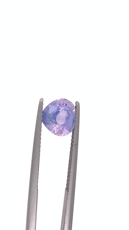 Purple Sapphire — 2.02ct Trillion | 8.00 x 7.50mm | Madagascar | Heated