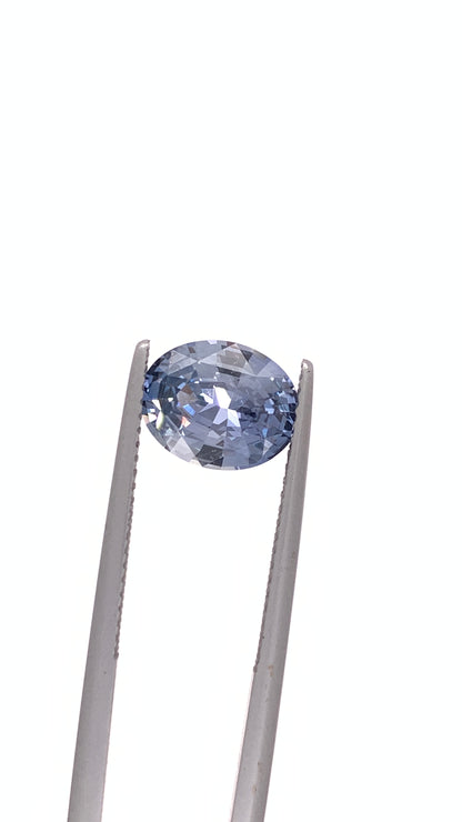 Purple Sapphire — 2.64ct Oval | 9.80 x 7.80mm | Madagascar | Heated
