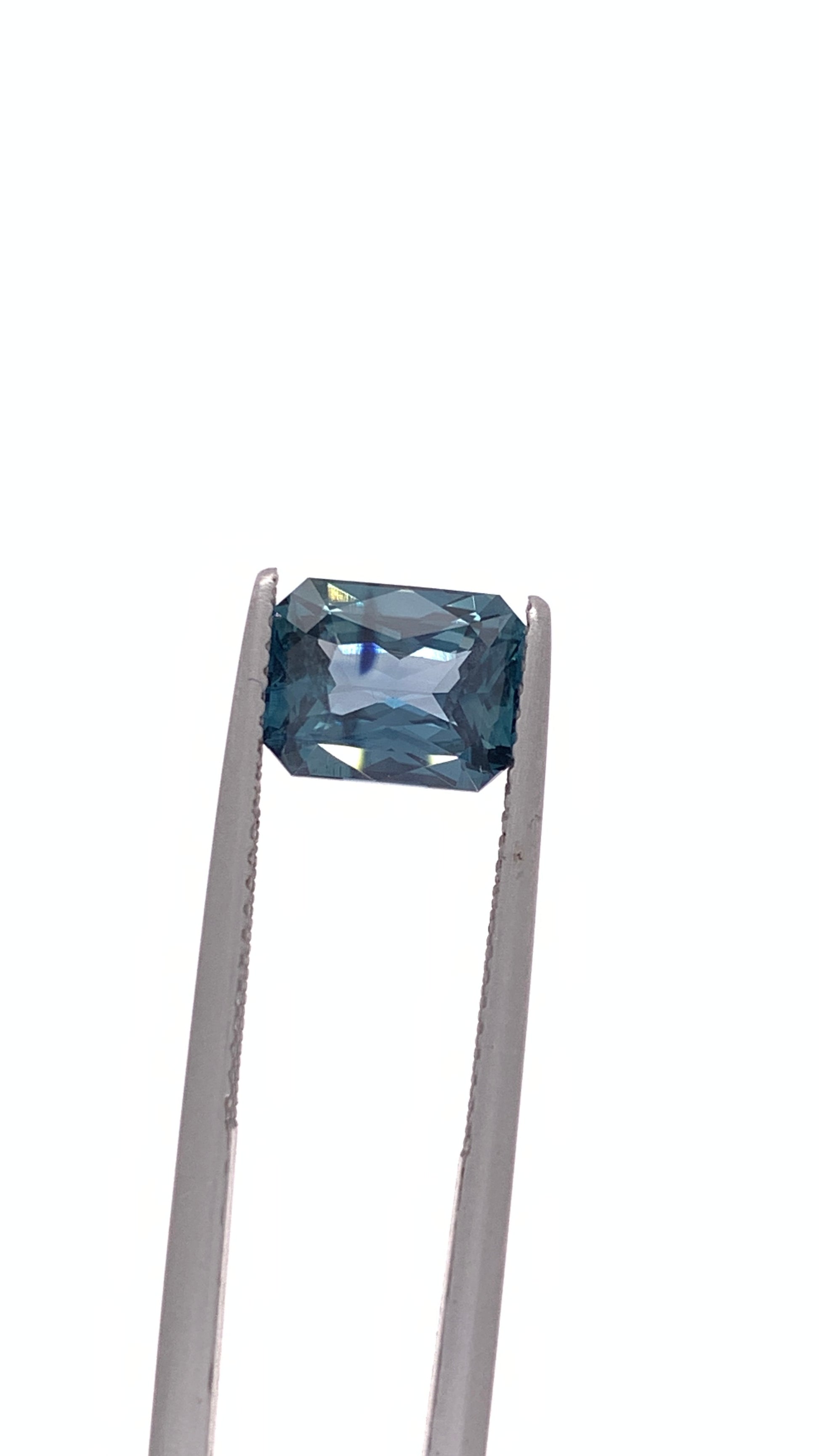 Teal Sapphire — 2.52ct Radiant | 8.80 x 6.90mm | Madagascar | Heated
