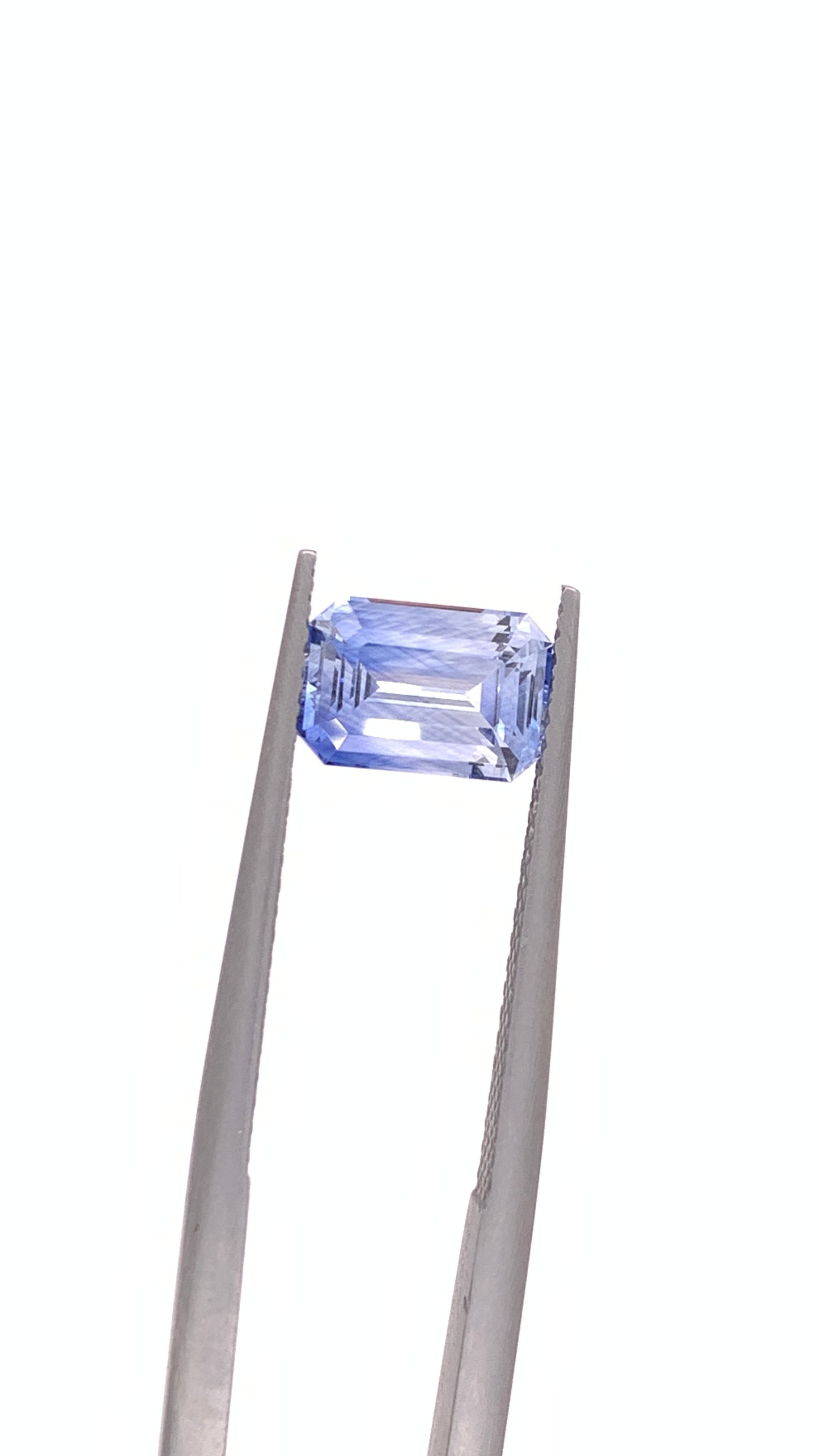 Blue Sapphire — 2.03ct Emerald Cut | 8.50 x 5.85mm | Madagascar | Heated