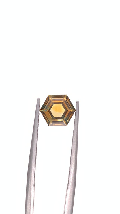 Montana Sapphire — 1.71ct Hexagon | 7.30 x 7.30mm | USA | Heated