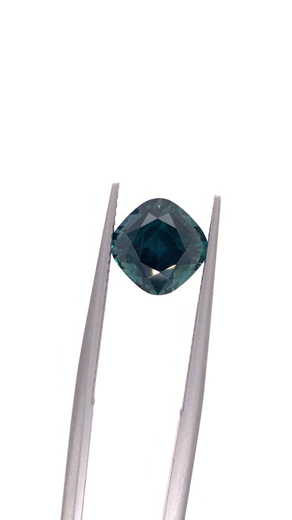 Montana Sapphire — 3.47ct Cushion | 8.30 x 8.30mm | USA | Heated