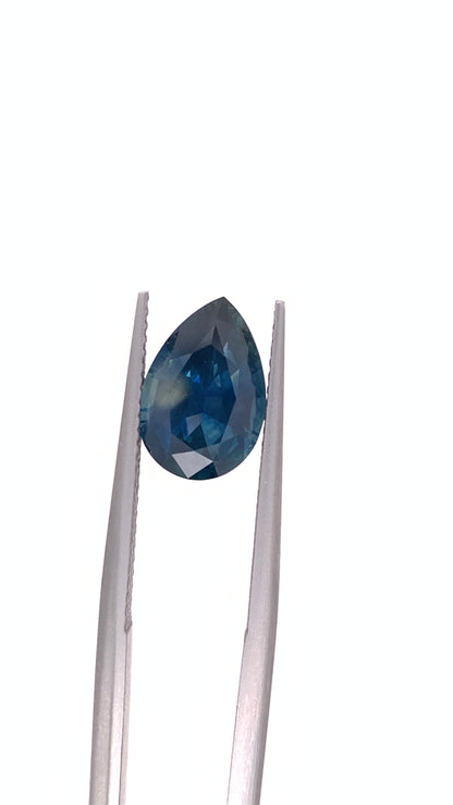 Montana Sapphire — 3.26ct Pear | 11.50 x 7.75mm | USA | Heated