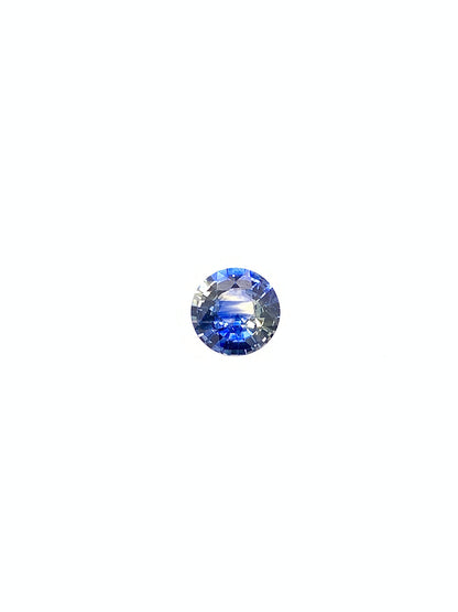 Blue Sapphire — 1.30ct Round Step Cut | 6.65mm | Sri Lanka | Heated