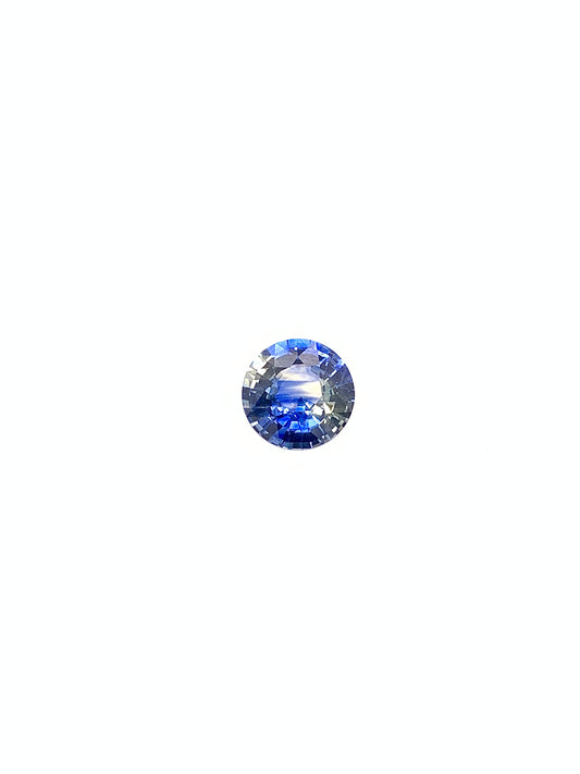 Blue Sapphire — 1.30ct Round Step Cut | 6.65mm | Sri Lanka | Heated