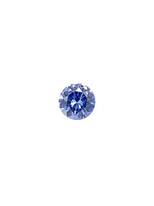 Blue Sapphire — 1.28ct Round Brilliant Cut | 6.75mm | Sri Lanka | Heated