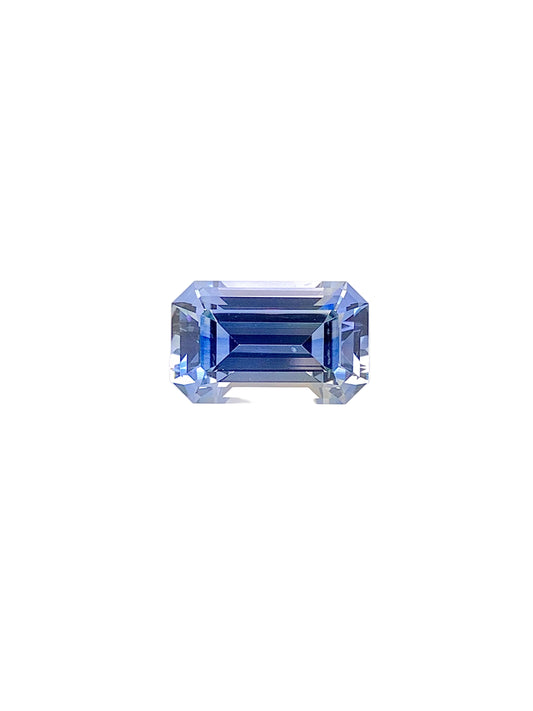 Blue Sapphire — 5.63ct Emerald Cut | 12.60 x 7.85mm | Sri Lanka | Heated