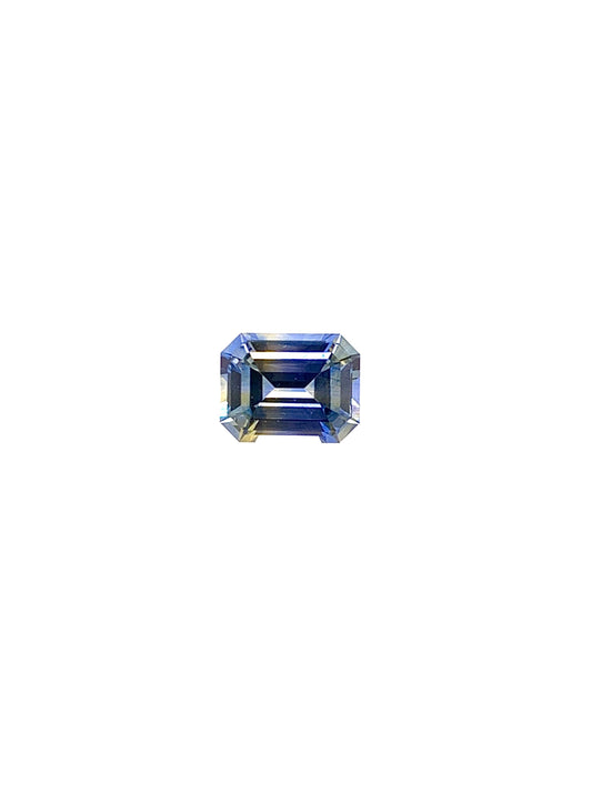 Blue Sapphire — 0.92ct Emerald Cut | 6.30 x 4.95mm | Sri Lanka | Heated