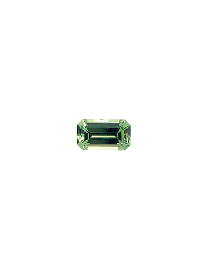 Green Sapphire — 0.91ct Emerald Cut | 7.30 x 4.20mm | Tanzania | Heated