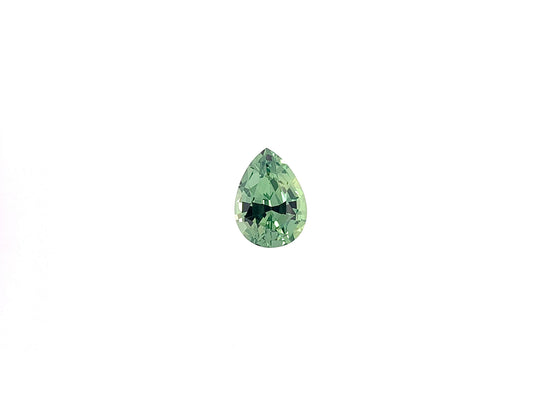 Green Sapphire — 1.05ct Pear | 7.30 x 5.30mm | Tanzania | Heated