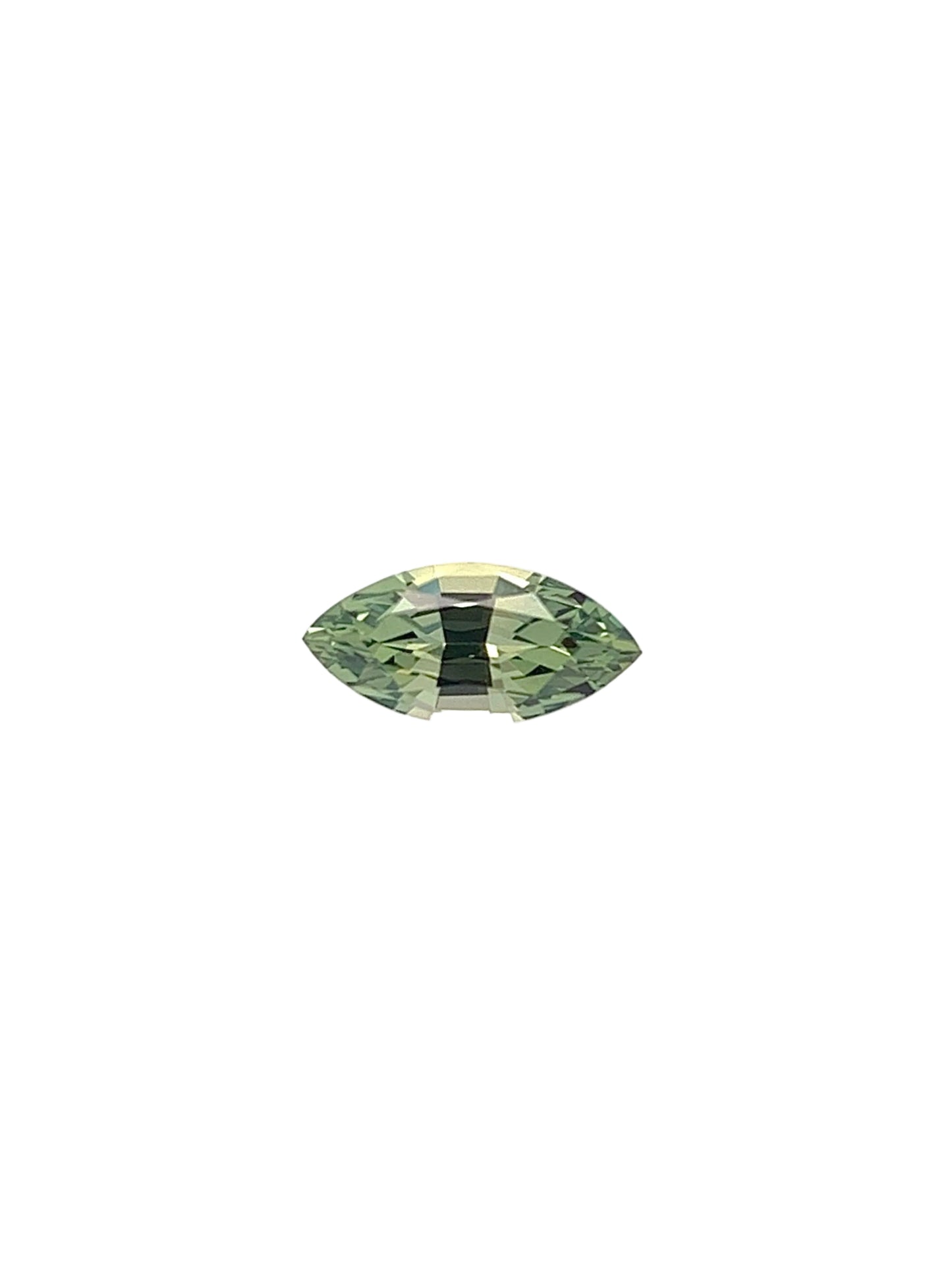 Green Sapphire — 0.69ct Marquise | 8.30 x 4.00mm | Tanzania | Heated