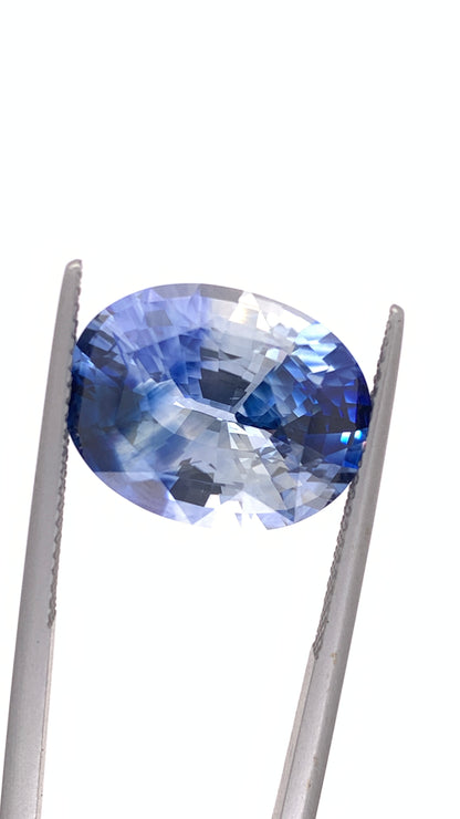 Blue Sapphire — 12.82ct Oval | 16.25 x 12.50mm | Sri Lanka | Heated