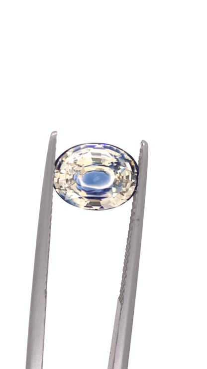 Blue Sapphire — 4.04ct Oval | 10.25 x 7.80mm | Sri Lanka | Heated