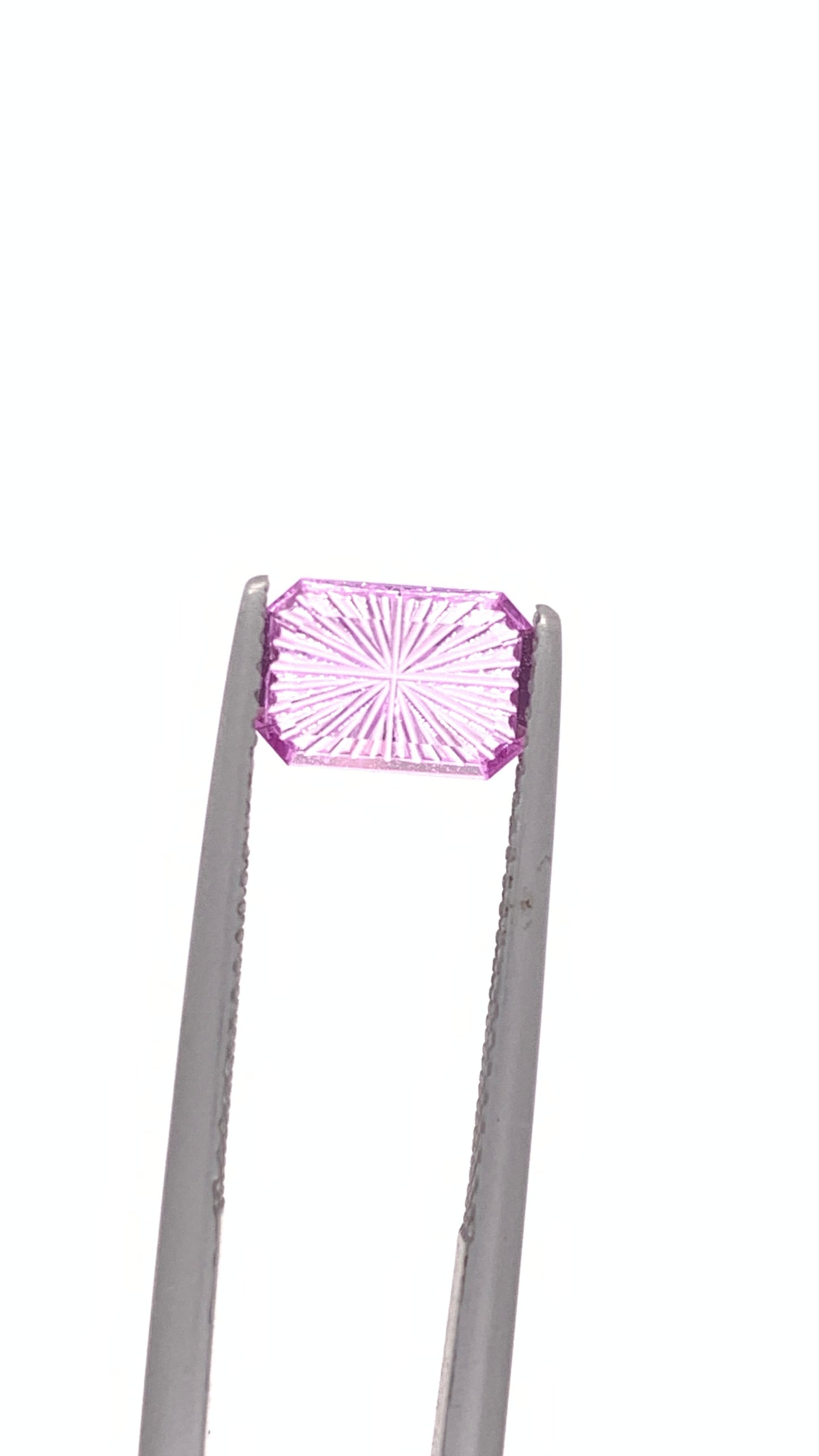 Pink Sapphire — 0.92ct Fantasy Cut | 6.50 x 6.50mm | Madagascar | Heated