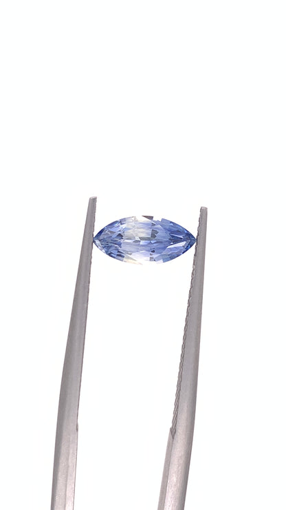 Blue Sapphire — 0.94ct Marquise | 9.45 x 4.40mm | Sri Lanka | Heated