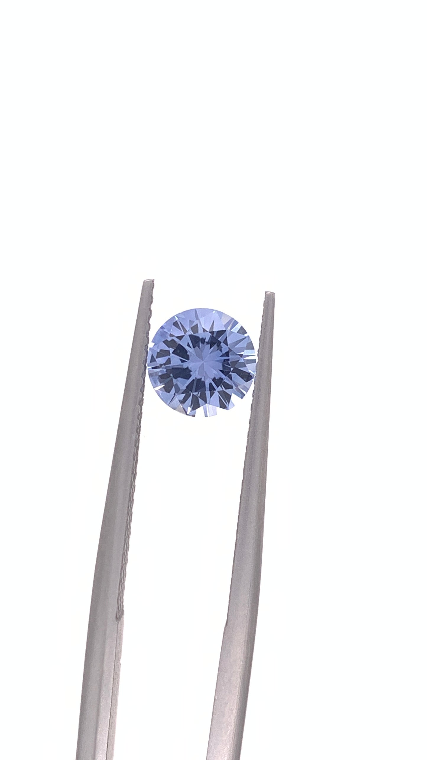 Blue Sapphire — 1.28ct Round Brilliant Cut | 6.75mm | Sri Lanka | Heated