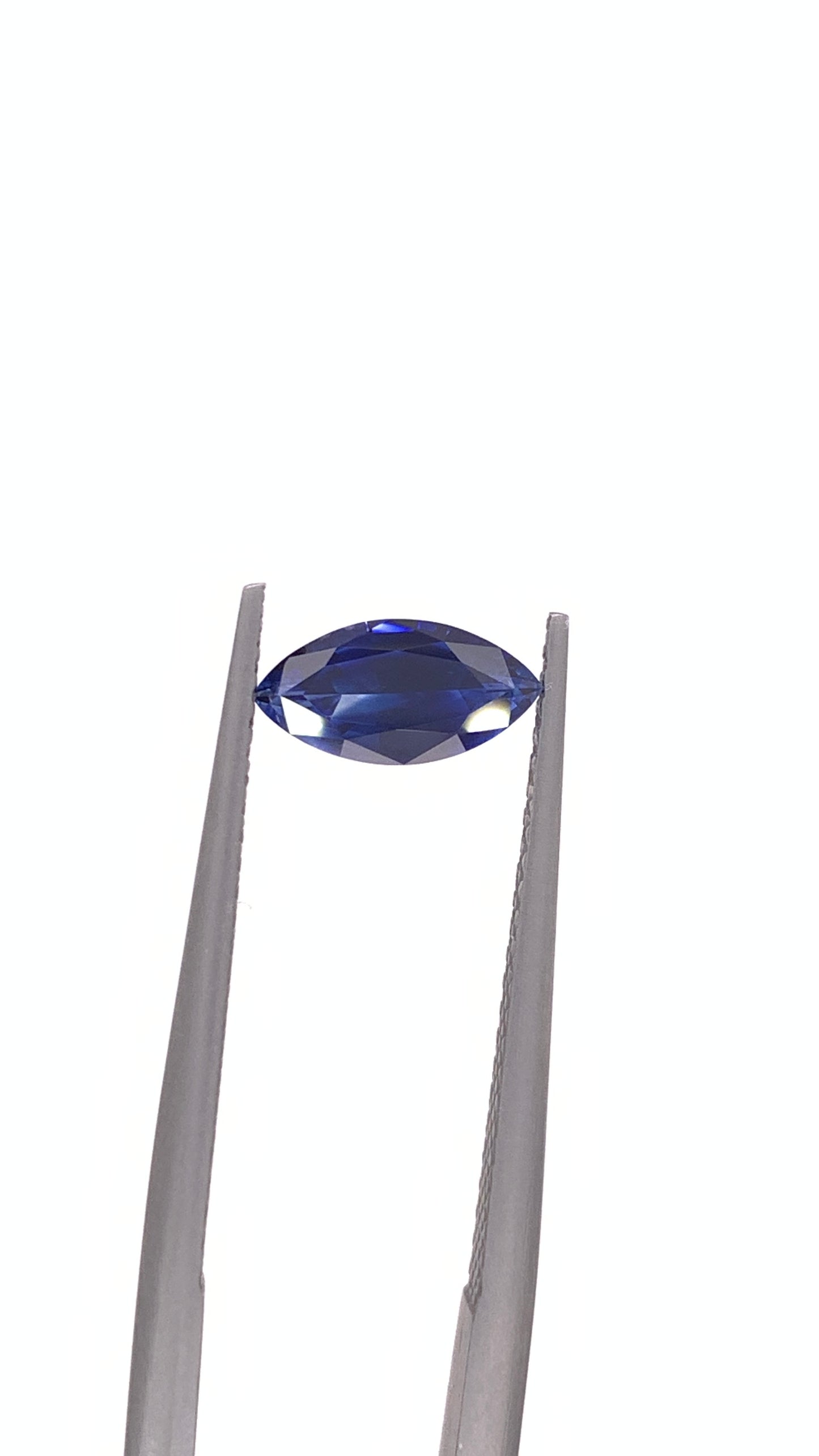 Blue Sapphire — 0.82ct Marquise | 8.80 x 4.40mm | Sri Lanka | Heated