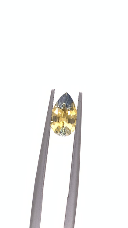 Blue Sapphire — 1.10ct Pear | 8.80 x 5.40mm | Sri Lanka | Heated