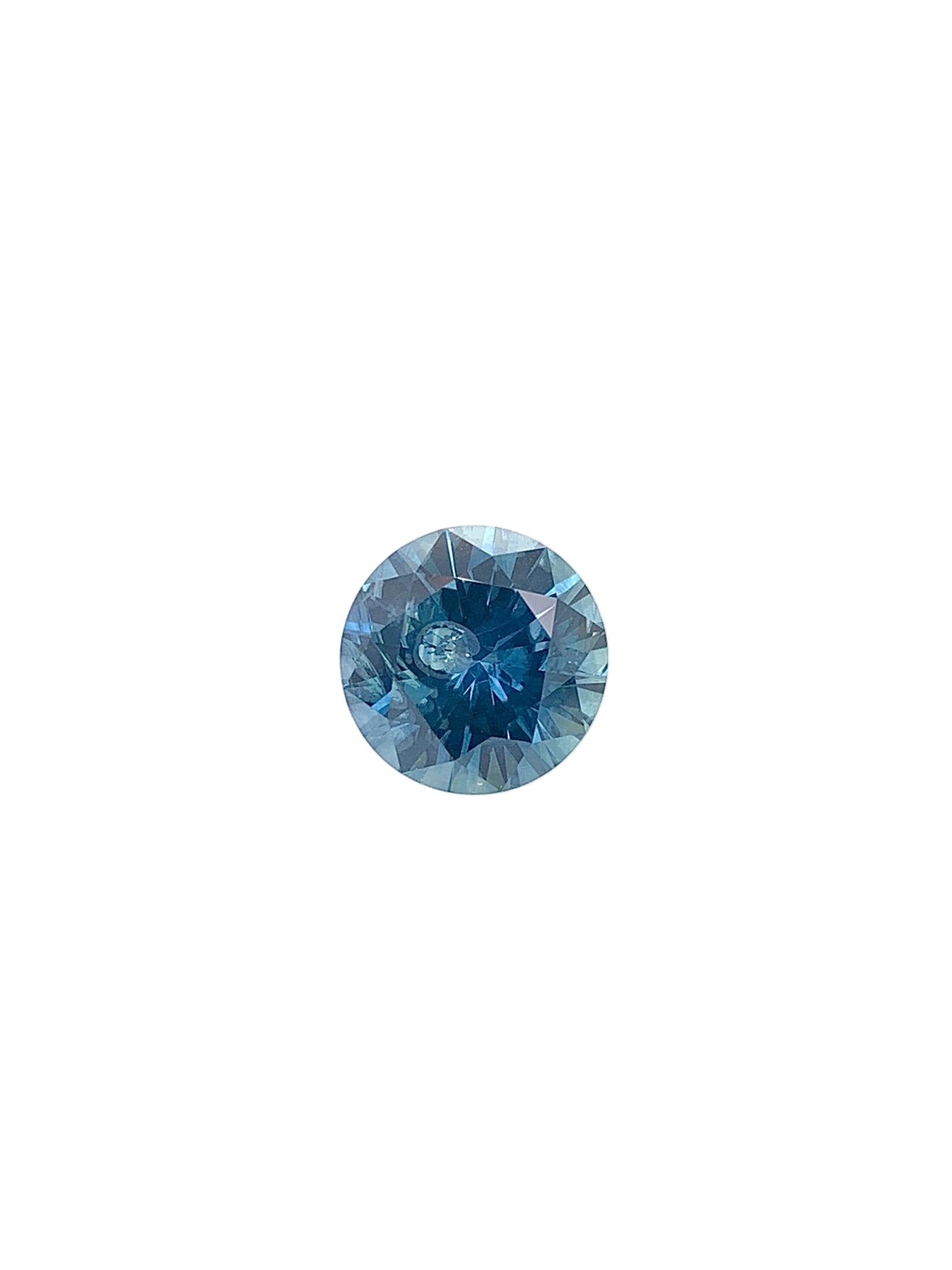 Montana Sapphire — 2.57ct Round Brilliant Cut | 8.30mm | USA | Heated