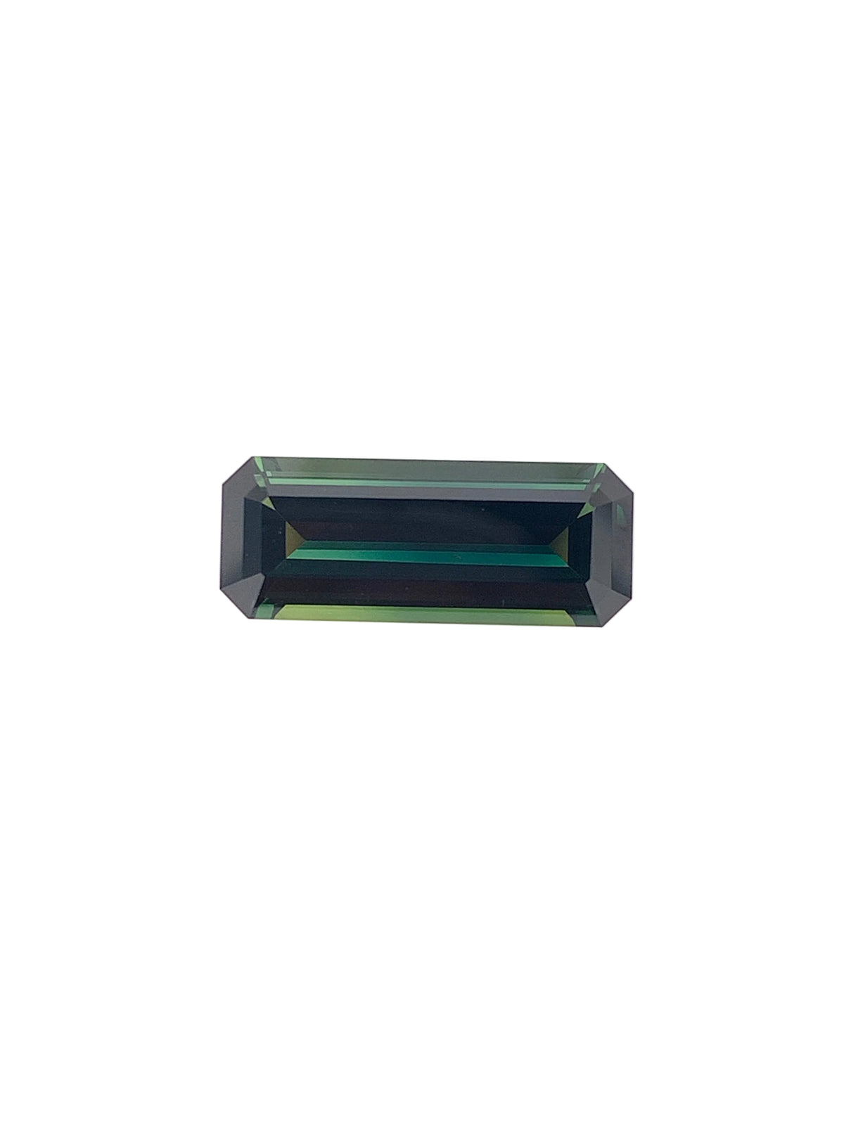 Green Sapphire — 3.81ct Emerald Cut | 15.06 x 6.02mm | Australia | Unheated