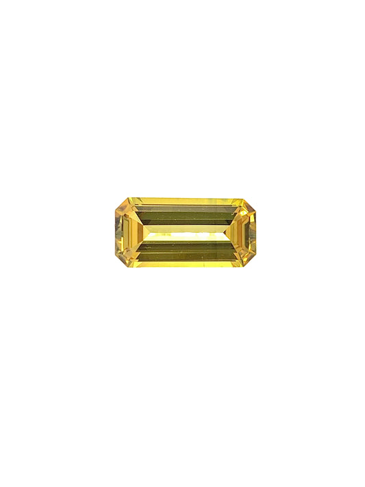 Yellow Sapphire — 1.86ct Emerald Cut | 10.52 x 5.25mm | Australia | Unheated