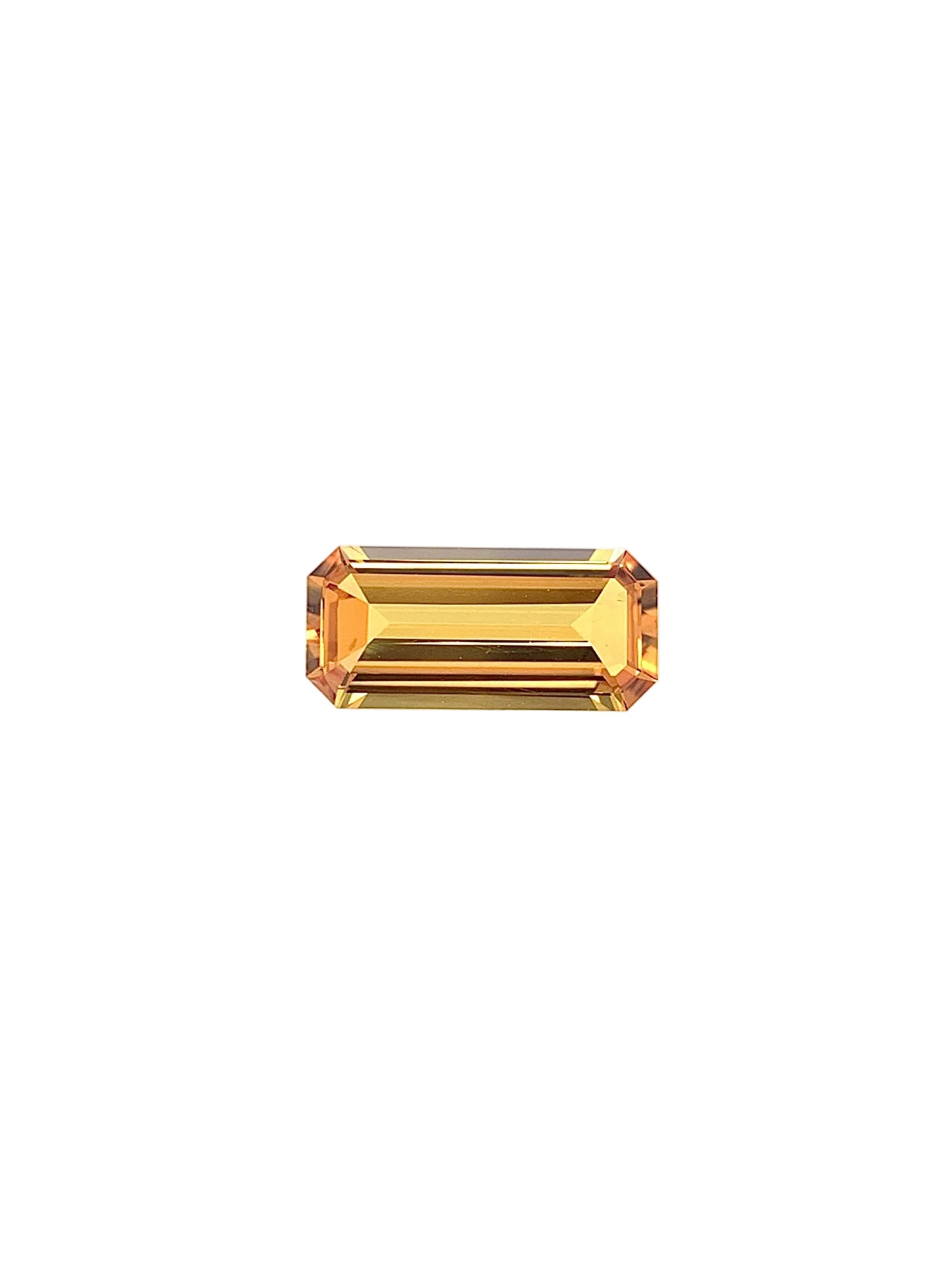 Orange Sapphire — 1.56ct Emerald Cut | 10.60 x 4.95mm | Australia | Unheated