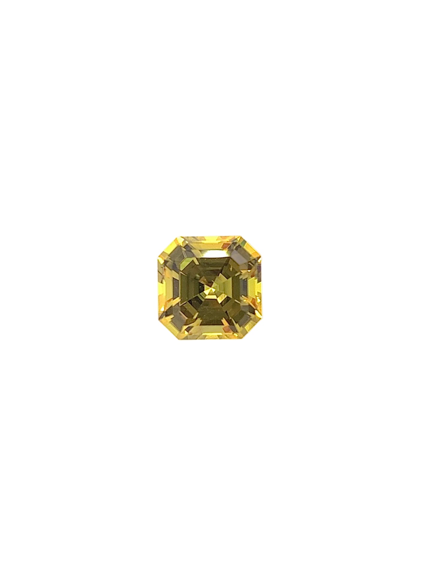 Yellow Sapphire — 1.26ct Asscher | 6.00 x 6.00mm | Australia | Unheated