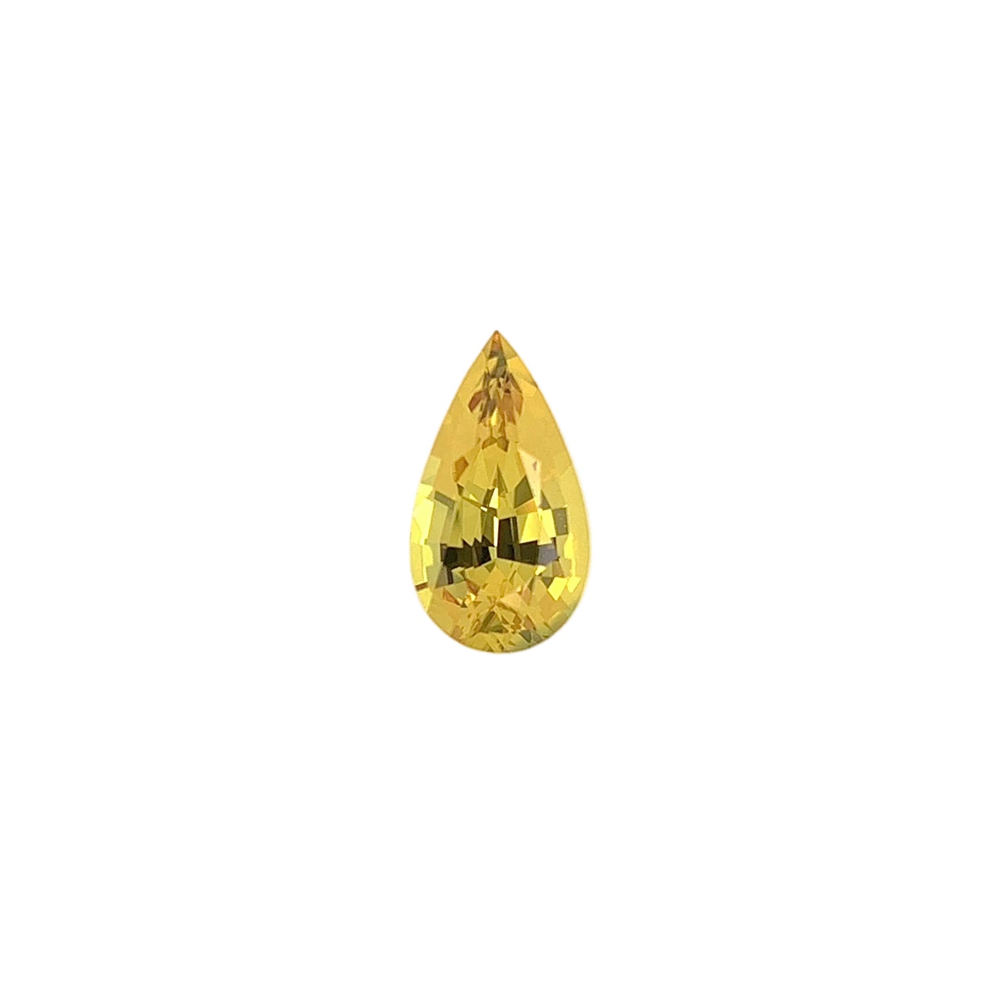 Yellow Sapphire — 1.52ct Pear | 10.00 x 5.50mm | Australia | Unheated