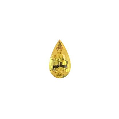 Yellow Sapphire — 1.52ct Pear | 10.00 x 5.50mm | Australia | Unheated