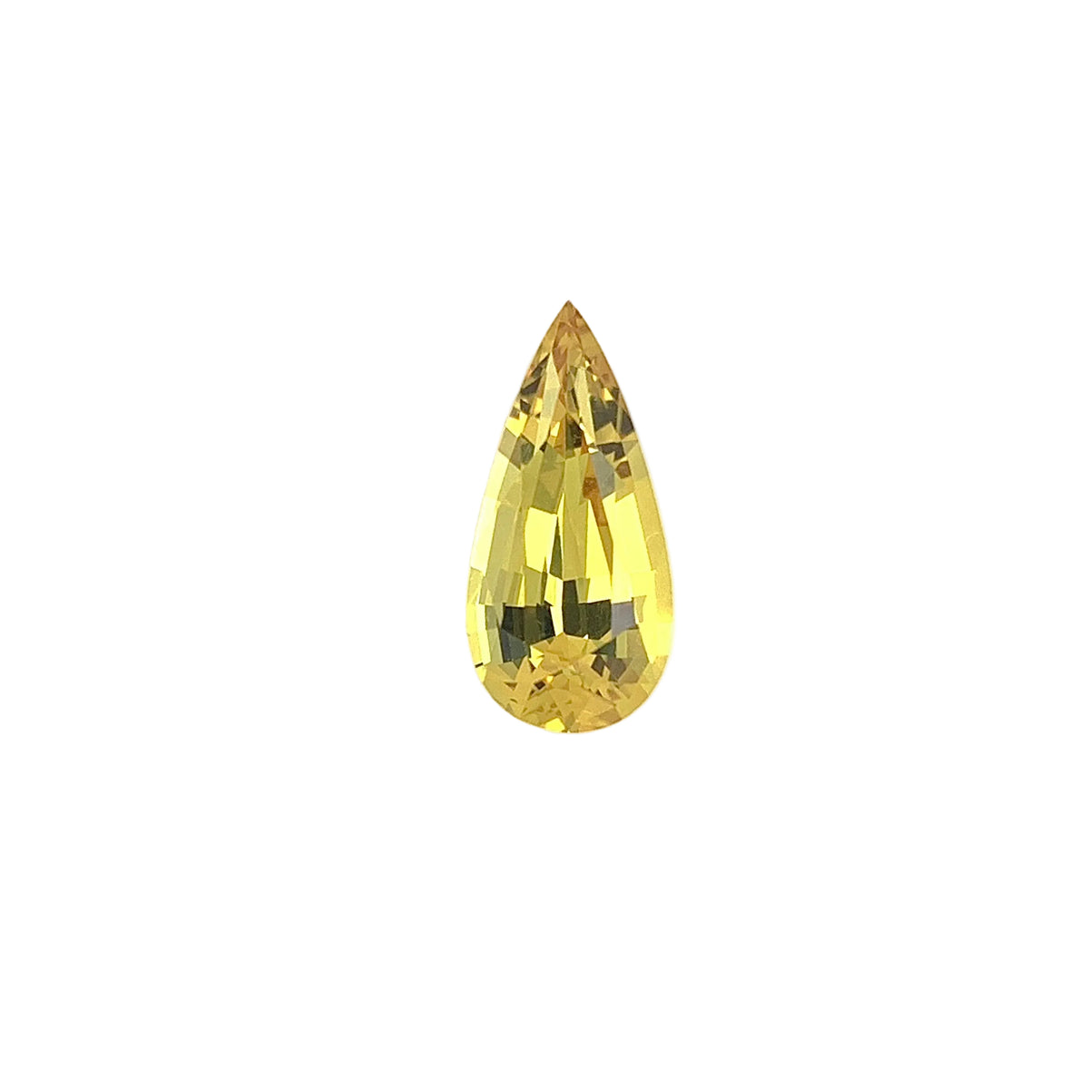 Yellow Sapphire — 2.02ct Pear | 12.25 x 5.85mm | Australia | Unheated