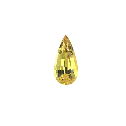 Yellow Sapphire — 2.02ct Pear | 12.25 x 5.85mm | Australia | Unheated