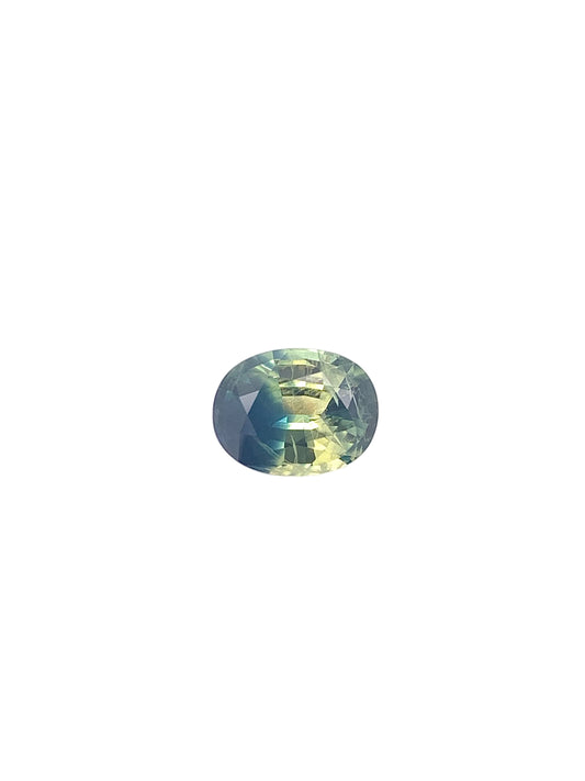 Bicolour Sapphire — 2.48ct Oval | 9.15 x 7.05mm | Madagascar | Unheated