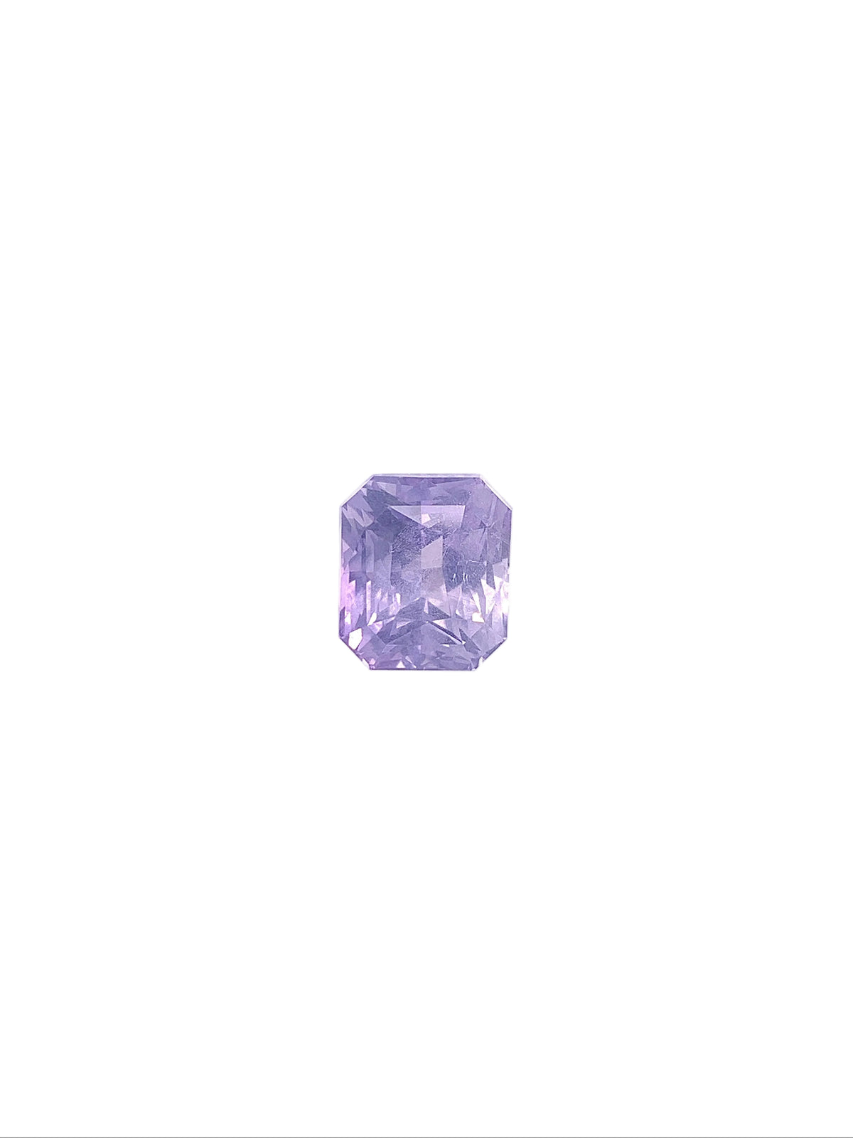 Purple Sapphire — 4.30ct Radiant | 7.40 x 8.45mm | Sri Lanka | Unheated