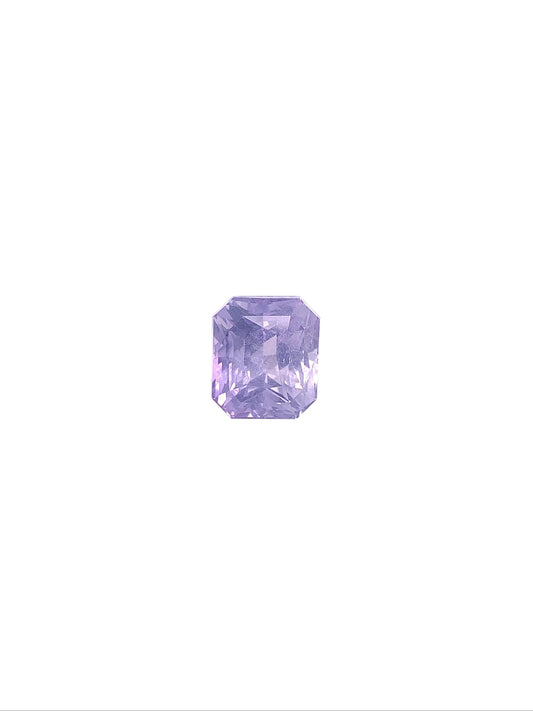 Purple Sapphire — 4.30ct Radiant | 7.40 x 8.45mm | Sri Lanka | Unheated