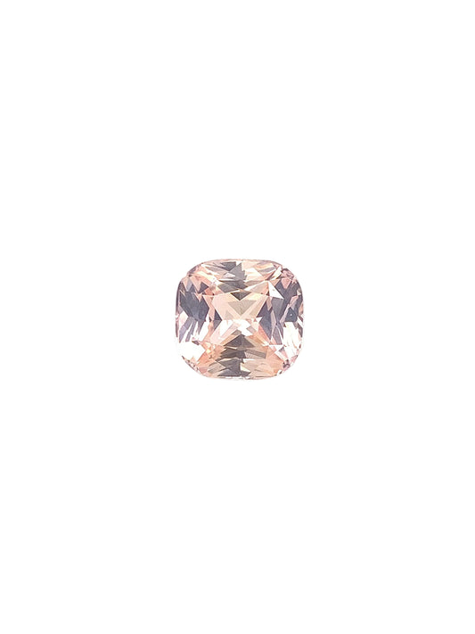 Peach Sapphire — 3.93ct Cushion | 8.90 x 8.40mm | Sri Lanka | Unheated