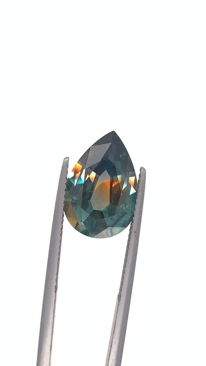 Montana Sapphire — 7.05ct Pear | 15.40 x 10.50mm | USA | Heated