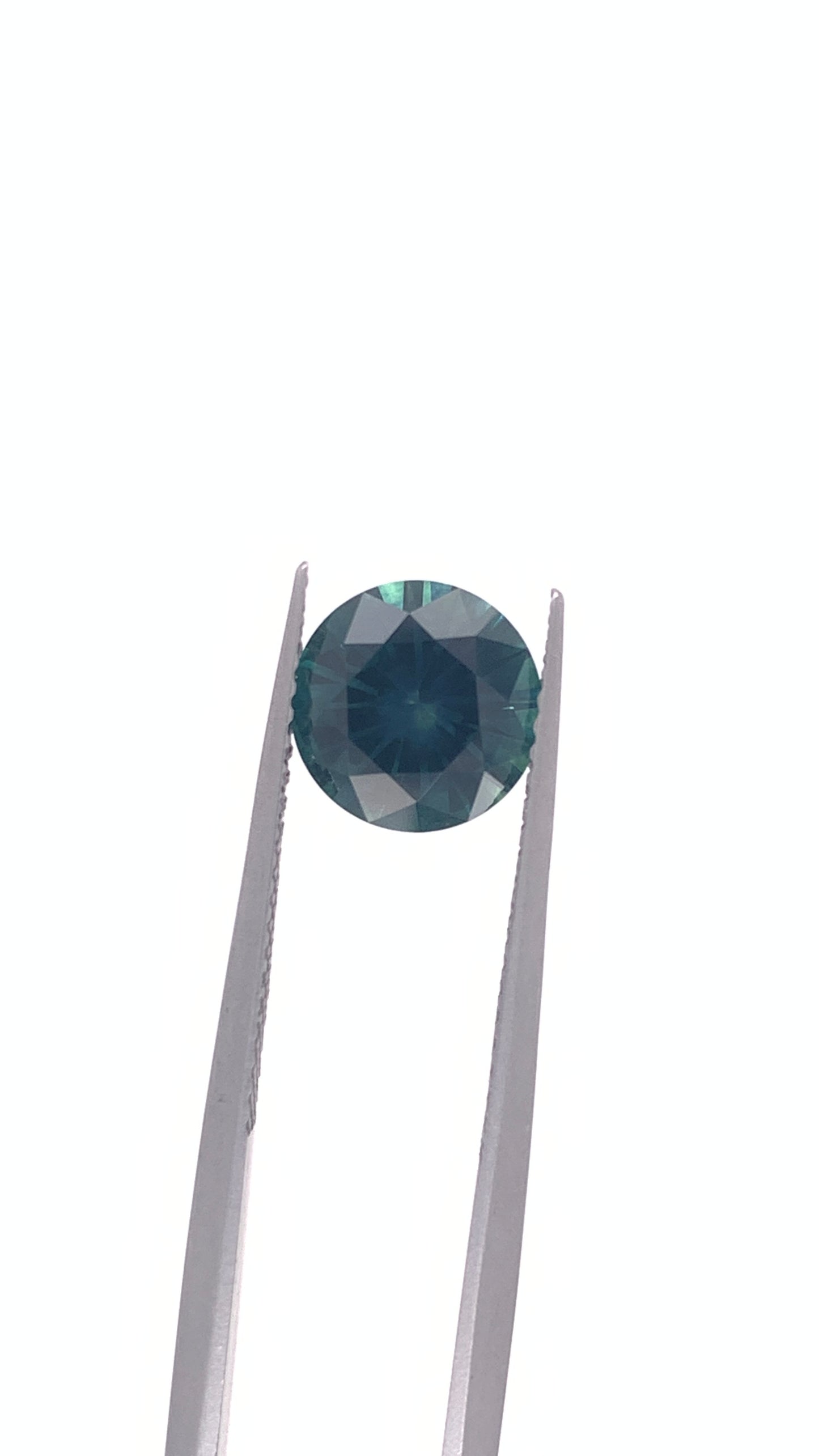 Montana Sapphire — 2.29ct Round Brilliant Cut | 8.10mm | USA | Heated