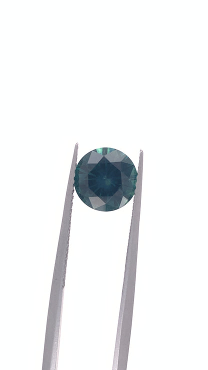 Montana Sapphire — 2.29ct Round Brilliant Cut | 8.10mm | USA | Heated