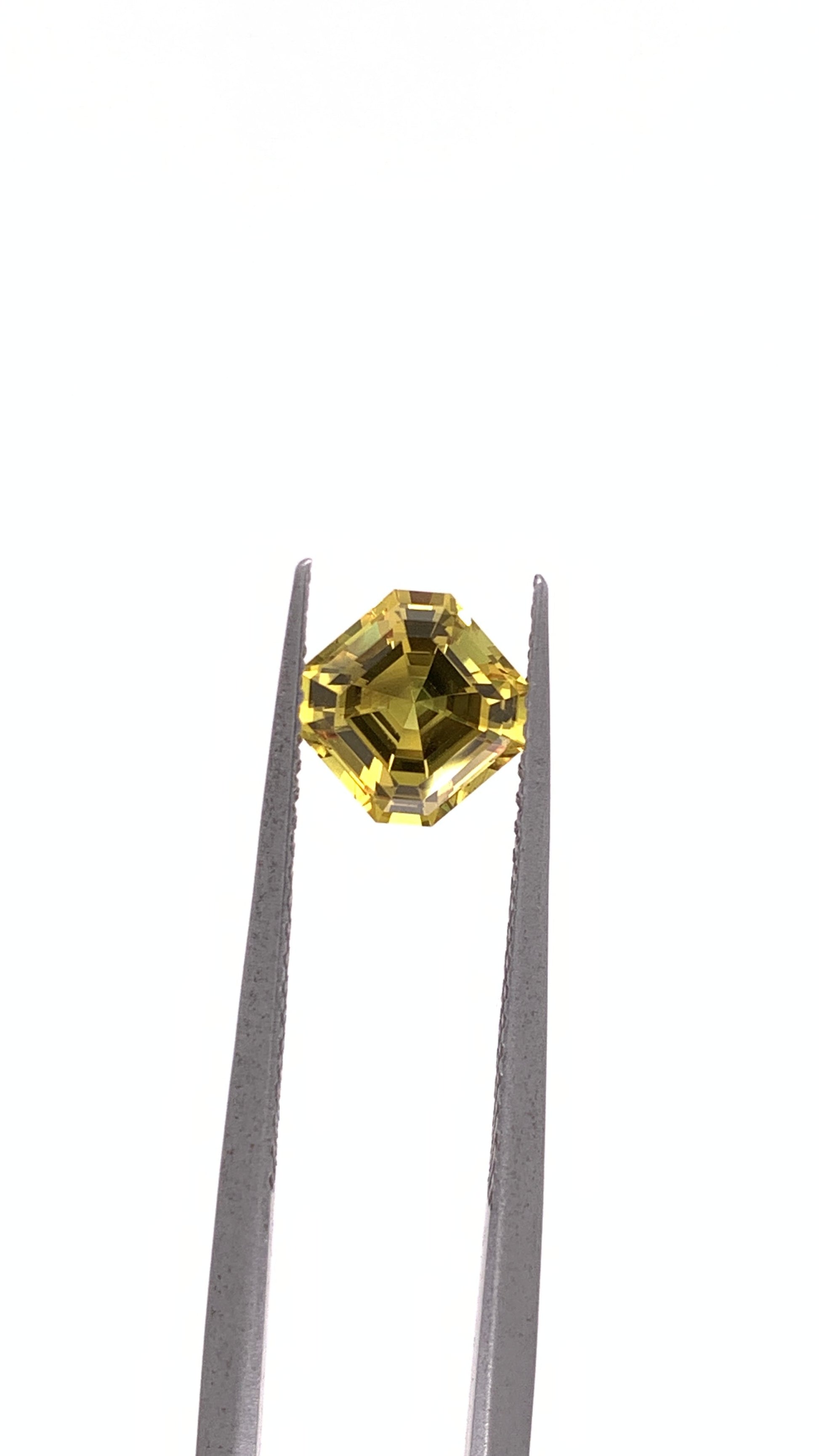 Yellow Sapphire — 1.26ct Asscher | 6.00 x 6.00mm | Australia | Unheated