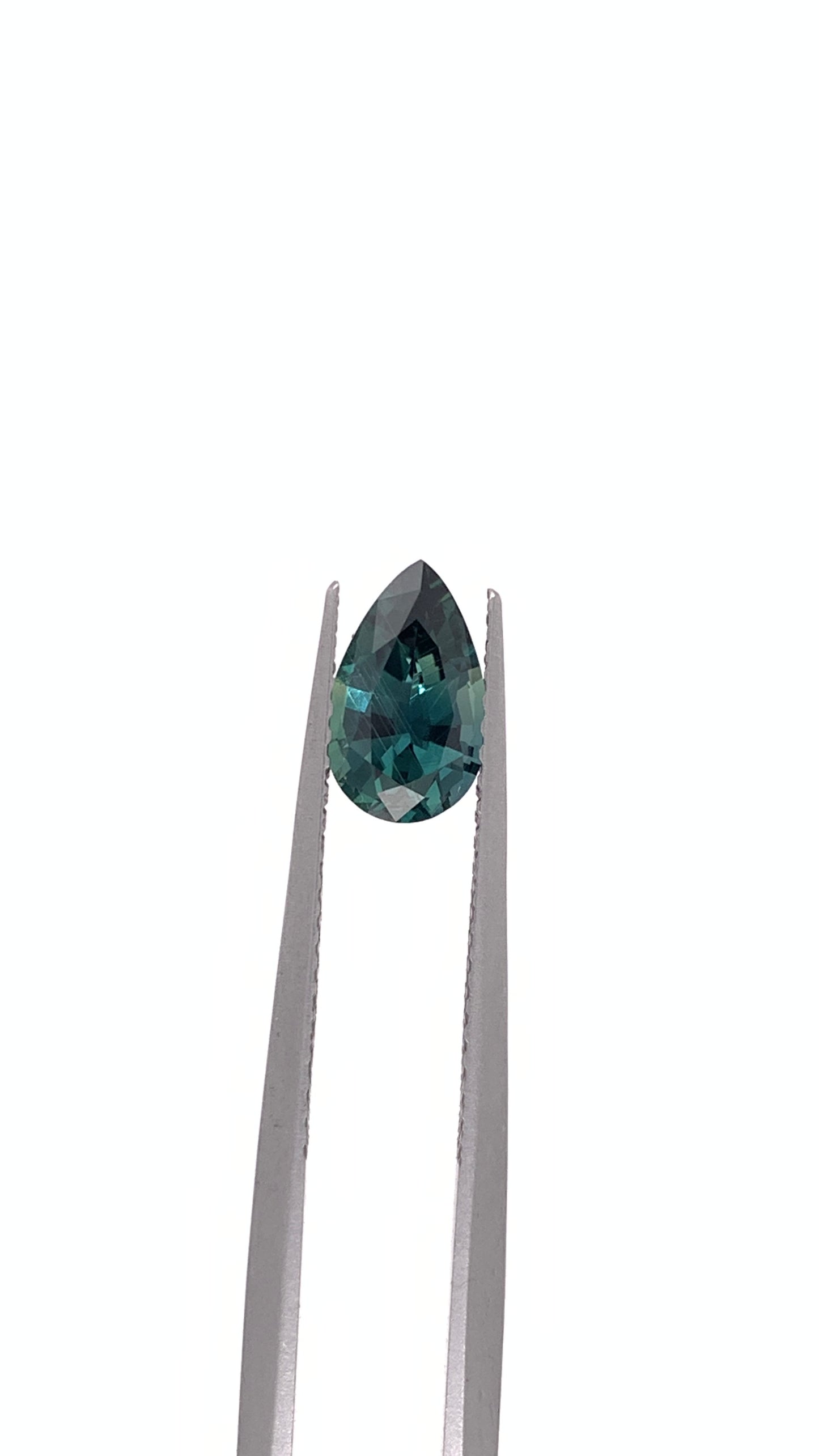 Teal Sapphire — 1.16ct Pear | 8.50 x 5.23mm | Kenya | Unheated