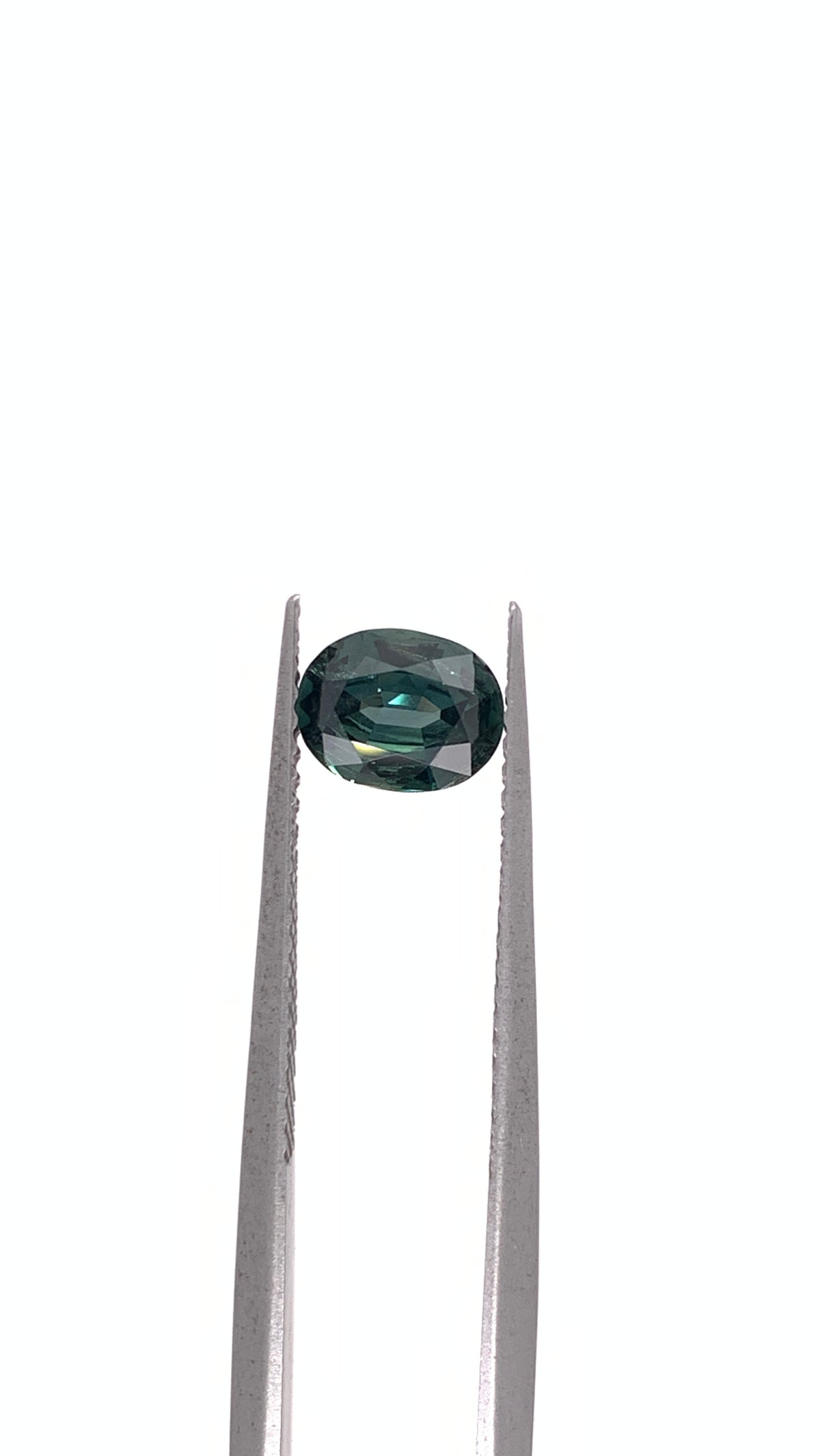 Teal Sapphire — 0.81ct Oval | 6.70 x 5.20mm | Kenya | Unheated