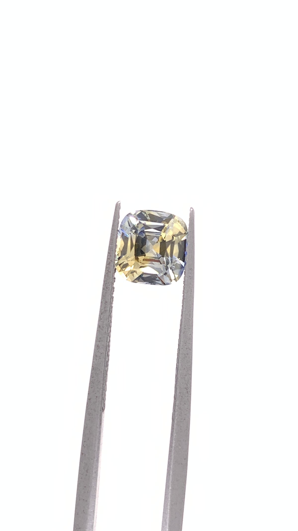 Yellow Sapphire — 2.06ct Cushion | 6.55 x 6.35mm | Sri Lanka | Unheated