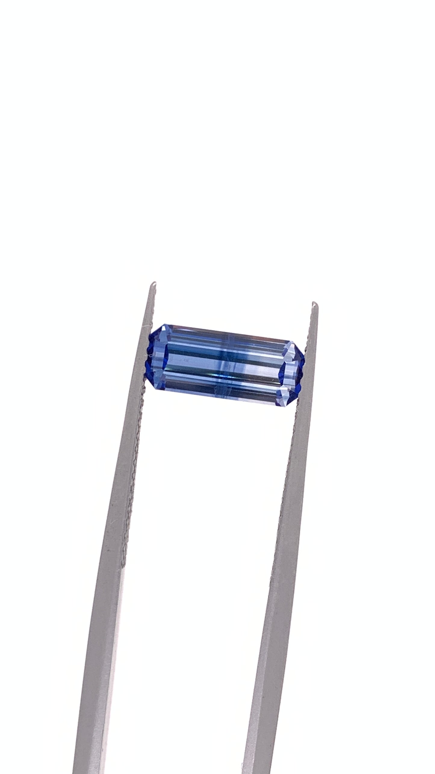 Blue Sapphire — 1.97ct Emerald Cut | 10.20 x 4.30mm | Sri Lanka | Heated