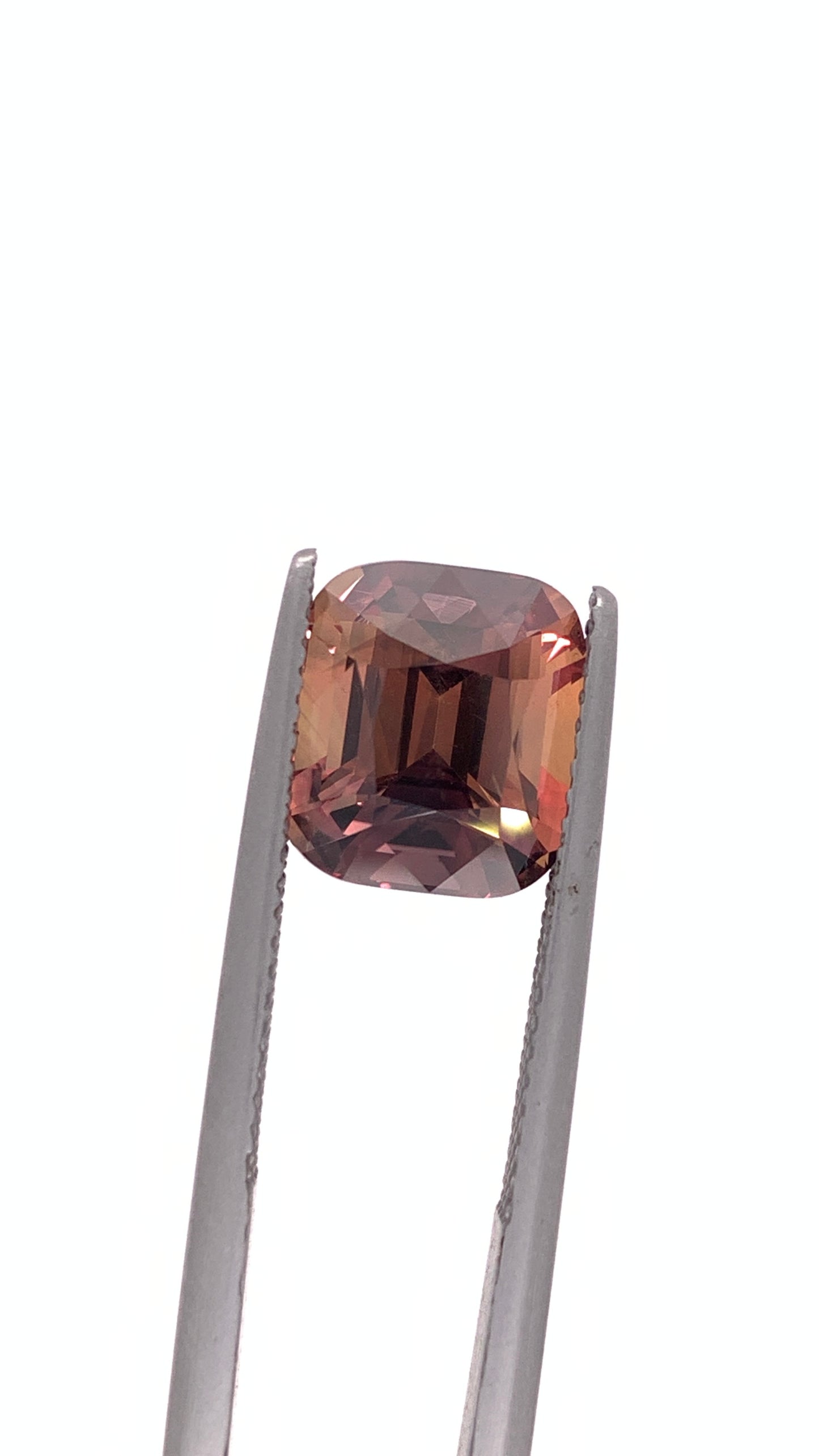 Brown Sapphire — 5.91ct Cushion | 9.95 x 8.90mm | Tanzania | Unheated