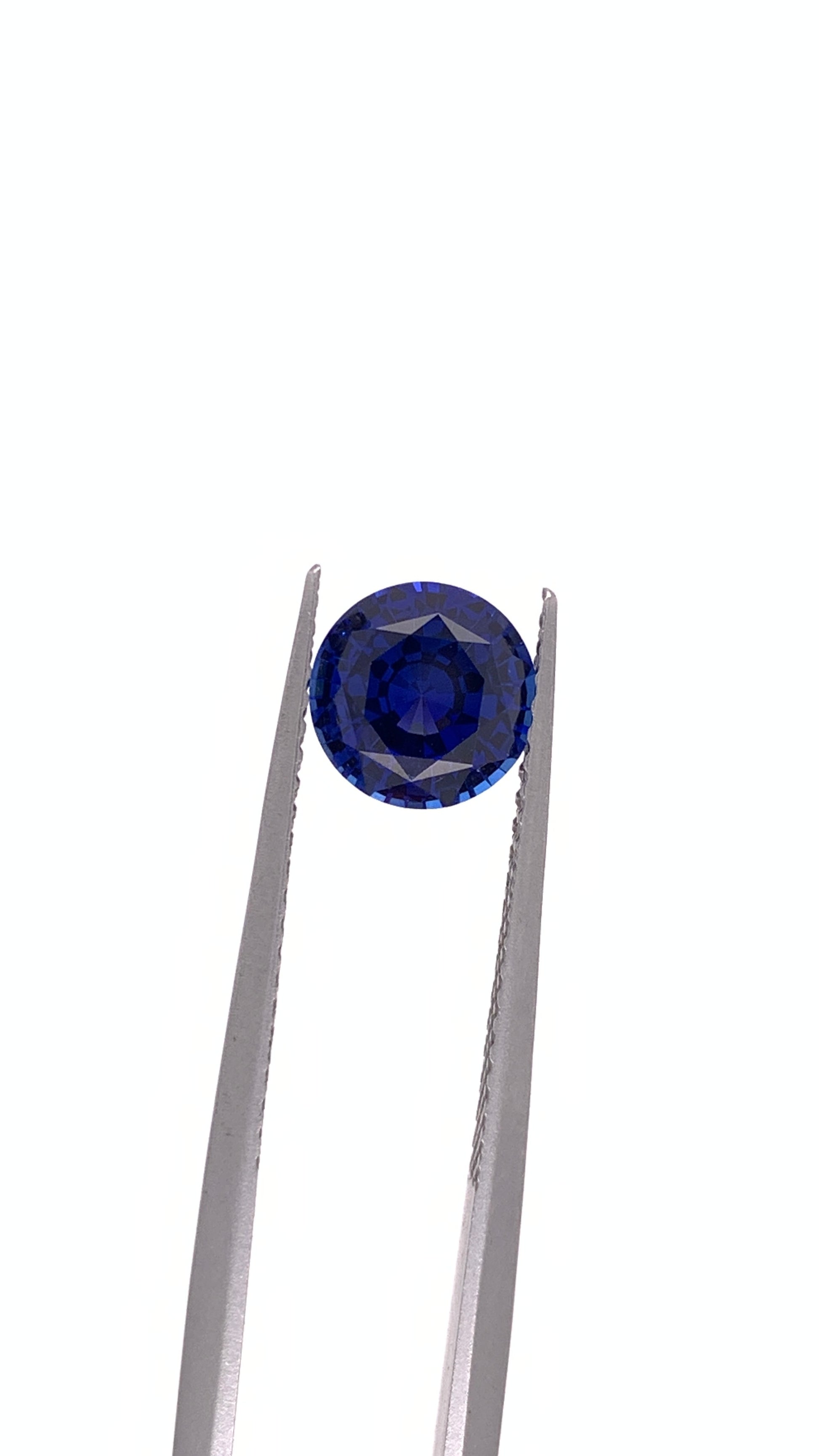 Blue Sapphire — 1.60ct Round Step Cut | 6.90mm | Sri Lanka | Heated