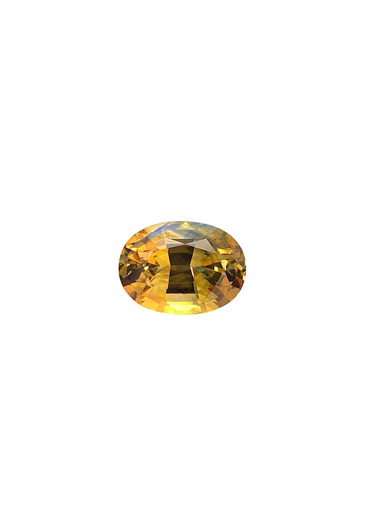 Orange Sapphire — 2.67ct Oval | 9.45 x 6.93mm | Sri Lanka | Heated