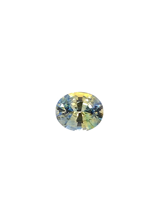 Bicolour Sapphire — 1.95ct Oval | 8.20 x 6.75mm | Sri Lanka | Heated