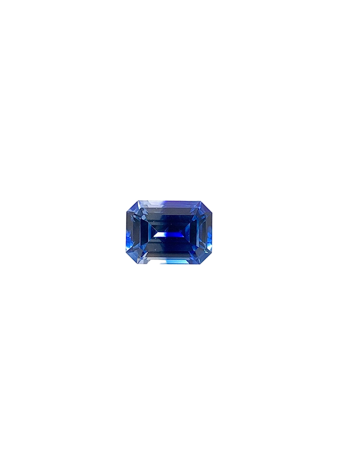 Blue Sapphire — 1.13ct Emerald Cut | 6.70 x 4.95mm | Sri Lanka | Heated