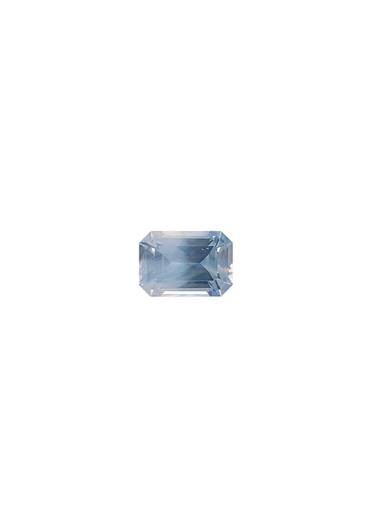 Blue Sapphire — 1.19ct Emerald Cut | 7.00 x 4.85mm | Sri Lanka | Heated