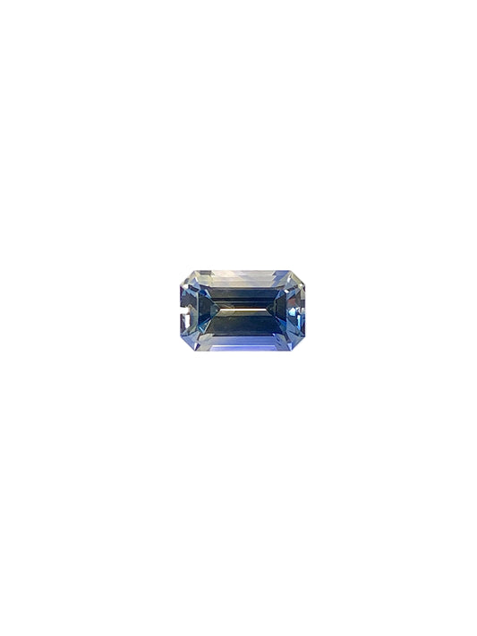 Blue Sapphire — 1.26ct Emerald Cut | 7.30 x 4.70mm | Sri Lanka | Heated